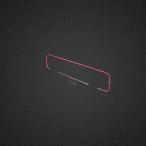 Cyberpunk Neon Street Sign