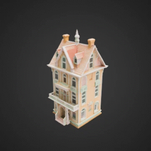 Charming Victorian Dollhouse