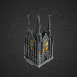 Elegant Gothic Cathedral