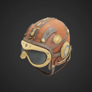 Steampunk Aviator Helmet