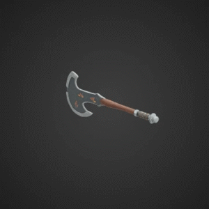 Rune-Inscribed Battle Axe