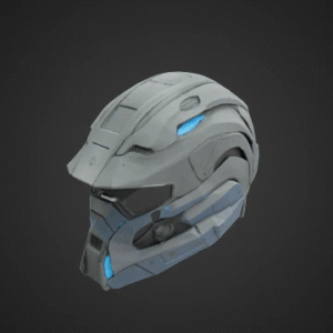 Cybernetic Combat Helmet