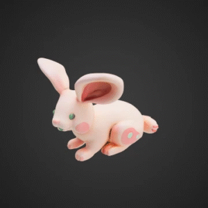 Cute Low-Poly Bunny